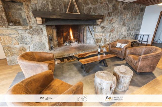 Chalet Ax 3 Domaines Villa Ax-les-Thermes Dış mekan fotoğraf